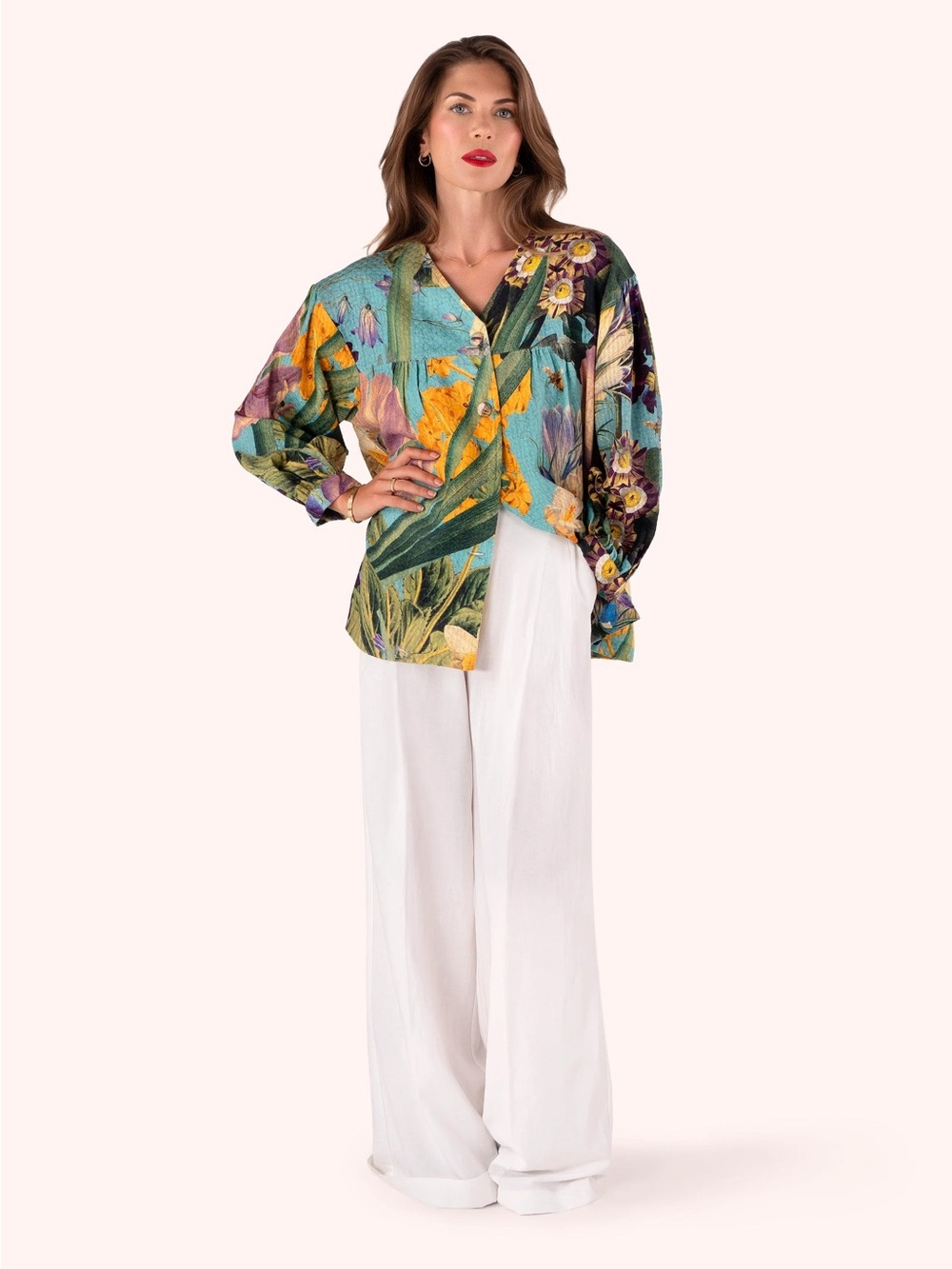 Powder Designs UK Spring Flora Short Cotton Jacket O/S - NWT